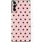 Pink and Black Polka Dots Galaxy S21 Plus 5G Skin