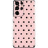 Pink and Black Polka Dots Galaxy S21 Ultra 5G Skin