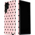 Pink and Black Polka Dots Galaxy S22 Ultra Pro Case