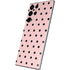 Pink and Black Polka Dots Galaxy S22 Ultra Skin