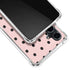Pink and Black Polka Dots Galaxy S23 FE Clear Case