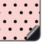 Pink and Black Polka Dots Galaxy S23 FE Skin