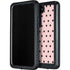 Pink and Black Polka Dots Galaxy S23 Waterproof Case