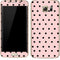 Pink and Black Polka Dots Galaxy S7 Edge Skin
