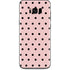 Pink and Black Polka Dots Galaxy S8 Plus Skin