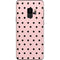 Pink and Black Polka Dots Galaxy S9 Skin