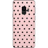 Pink and Black Polka Dots Galaxy S9 Skin