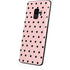 Pink and Black Polka Dots Galaxy S9 Skin
