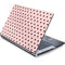 Pink and Black Polka Dots Generic Laptop Skin