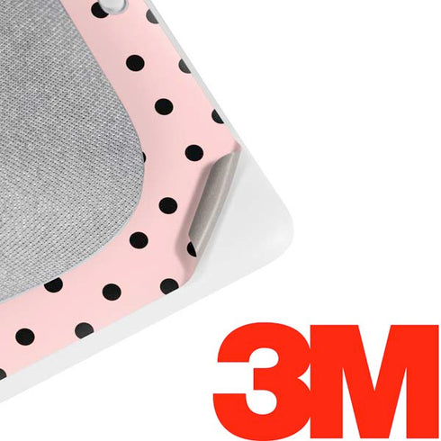 Pink and Black Polka Dots Google Home Hub Skin