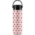 Pink and Black Polka Dots Hydro Flask 20oz Wide Mouth Skin