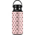 Pink and Black Polka Dots Hydro Flask 32oz Wide Mouth Skin