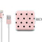 Pink and Black Polka Dots iPad Charger (10W USB) Skin