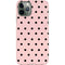 Pink and Black Polka Dots iPhone 11 Pro Lite Case