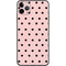 Pink and Black Polka Dots iPhone 11 Pro Max Skin