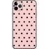Pink and Black Polka Dots iPhone 11 Pro Max Skin