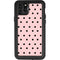 Pink and Black Polka Dots iPhone 11 Pro Max Waterproof Case