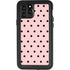 Pink and Black Polka Dots iPhone 11 Pro Waterproof Case