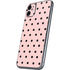 Pink and Black Polka Dots iPhone 11 Skin