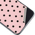 Pink and Black Polka Dots iPhone 11 Skin