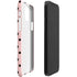 Pink and Black Polka Dots iPhone 12 Mini Lite Case