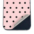 Pink and Black Polka Dots iPhone 12 Skin