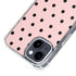 Pink and Black Polka Dots iPhone 13 MagSafe Case