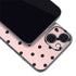 Pink and Black Polka Dots iPhone 14 Plus Skin