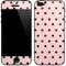 Pink and Black Polka Dots iPhone 5/5s/5SE Skin