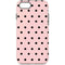 Pink and Black Polka Dots iPhone 7 Pro Case