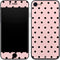 Pink and Black Polka Dots iPhone 7 Skin