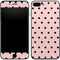 Pink and Black Polka Dots iPhone 8 Plus Skin