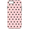 Pink and Black Polka Dots iPhone 8 Pro Case
