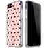 Pink and Black Polka Dots iPhone SE (2nd & 3rd Gen) Clear Case