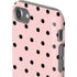 Pink and Black Polka Dots iPhone SE (2nd & 3rd Gen) Pro Case