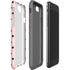 Pink and Black Polka Dots iPhone SE (2nd & 3rd Gen) Pro Case