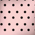 Pink and Black Polka Dots iPhone X Skin
