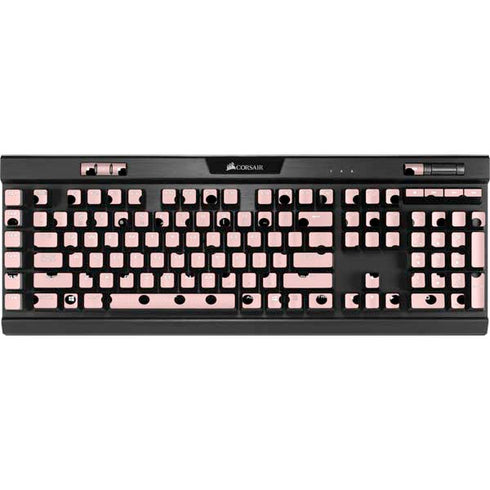 Pink and Black Polka Dots K95 RGB PLATINUM Mechanical Gaming Keyboard Skin