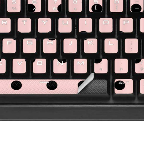 Pink and Black Polka Dots K95 RGB PLATINUM Mechanical Gaming Keyboard Skin