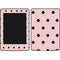 Pink and Black Polka Dots Amazon Kindle Skin