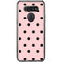 Pink and Black Polka Dots LG K51/Q51 Clear Case
