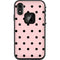 Pink and Black Polka Dots LifeProof Fre iPhone Skin