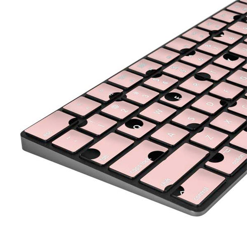 Pink and Black Polka Dots Magic Keyboard with Numeric Keypad Skin