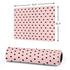 Pink and Black Polka Dots Gaming Mouse Pad
