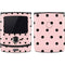 Pink and Black Polka Dots Motorola RAZR Skin