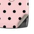 Pink and Black Polka Dots Motorola RAZR Skin