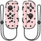 Pink and Black Polka Dots Nintendo Joy-Con (L/R) Controller Skin