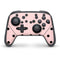 Pink and Black Polka Dots Nintendo Switch Pro Controller Skin