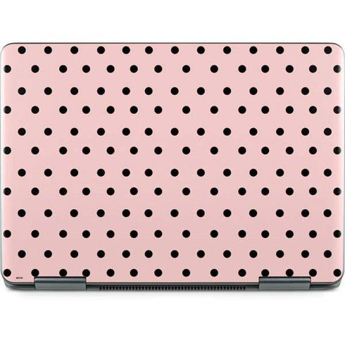 Pink and Black Polka Dots Notebook 9 Pro 13in (2017) Skin