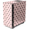Pink and Black Polka Dots NZXT H510 Compact ATX Mid-Tower Case Skin